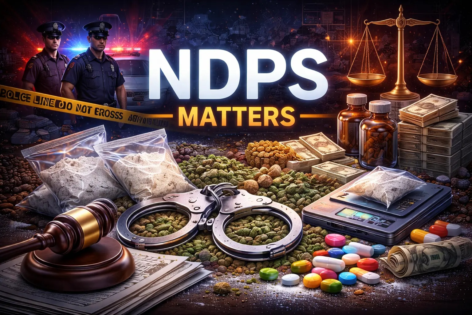 NDPS or drugs bail lawyer in Delhi NCR providing legal assistance for drug cases and bail under NDPS Act India.